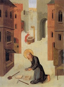 Weingartener Heilig-Blut-Tafel van 1489 door Unknown